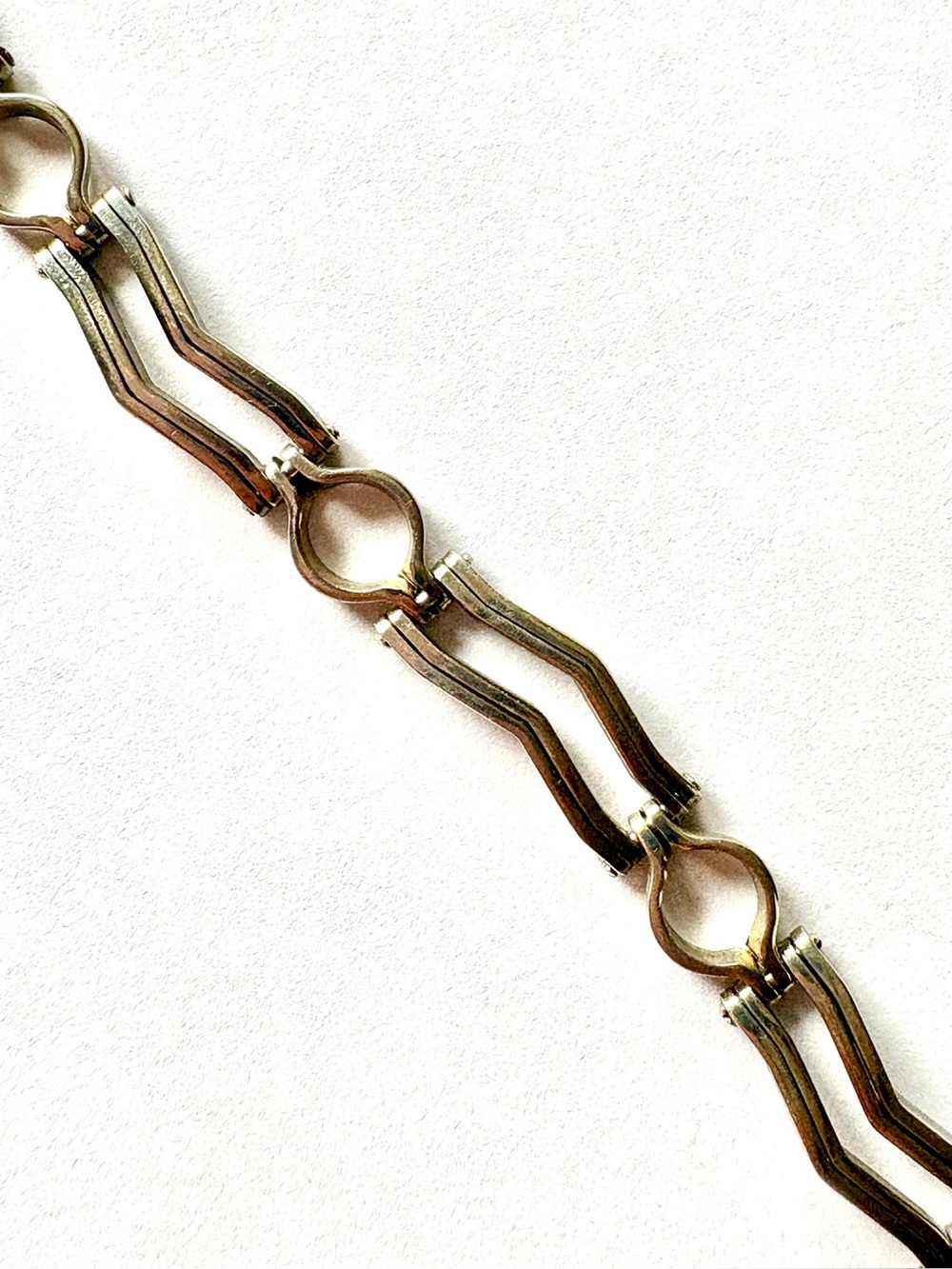 Classic Sterling Silver Link Chain Bracelet 7”
